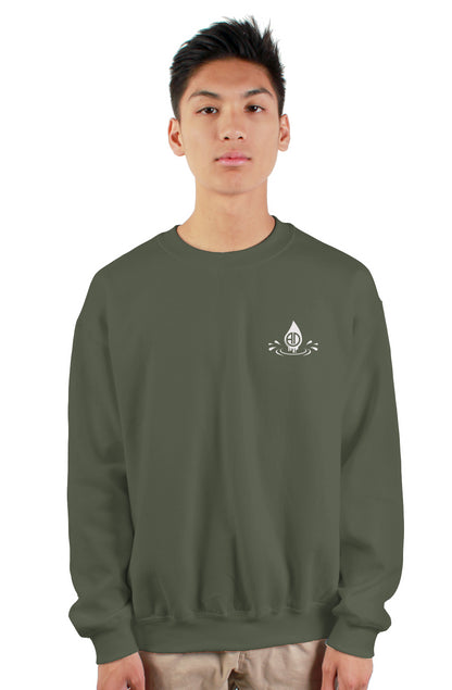 Physique Crewneck - Military Green