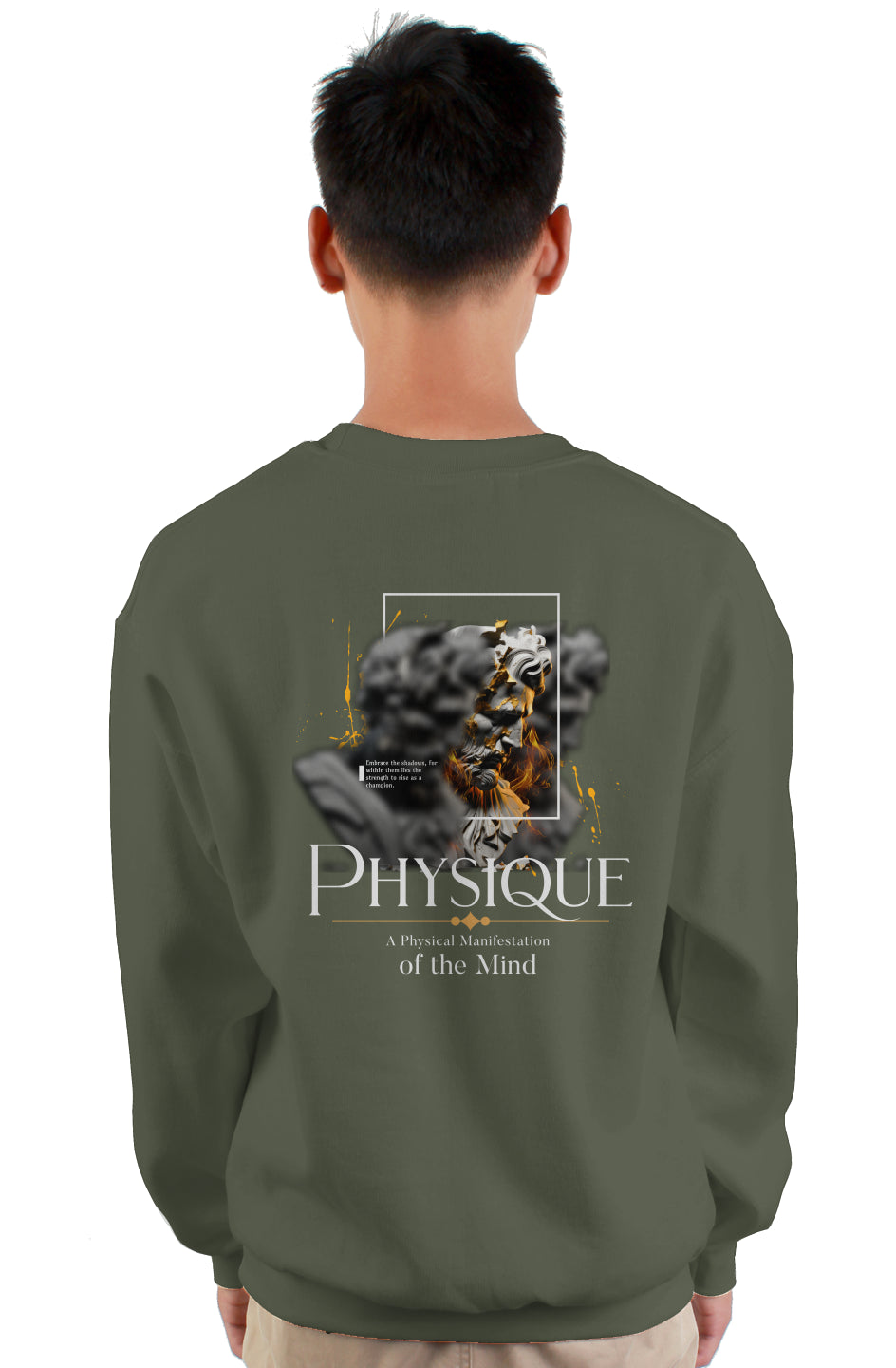 Physique Crewneck - Military Green