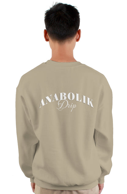 Arched Crewneck - Sand