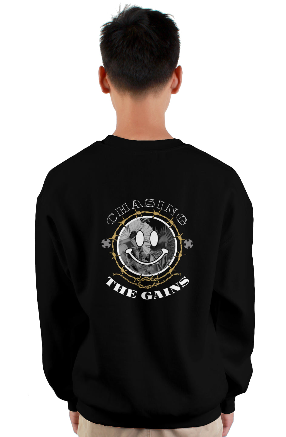 Chasing the Gains Crewneck