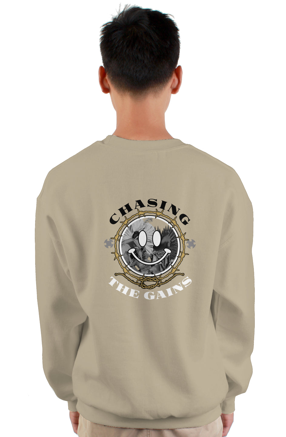 Chasing the Gains Crewneck