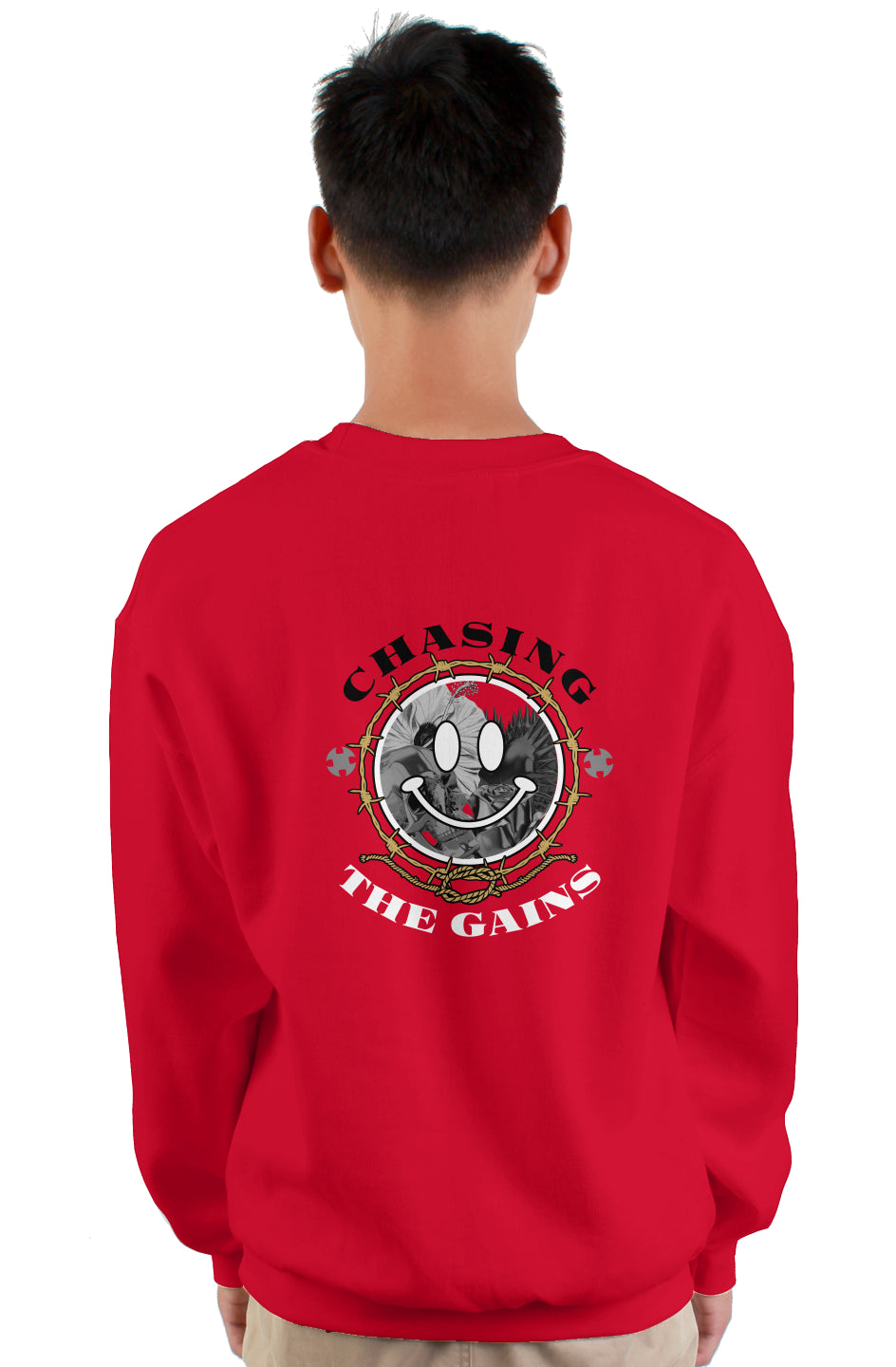 Chasing the Gains Crewneck