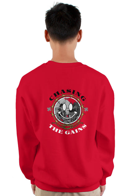 Chasing the Gains Crewneck